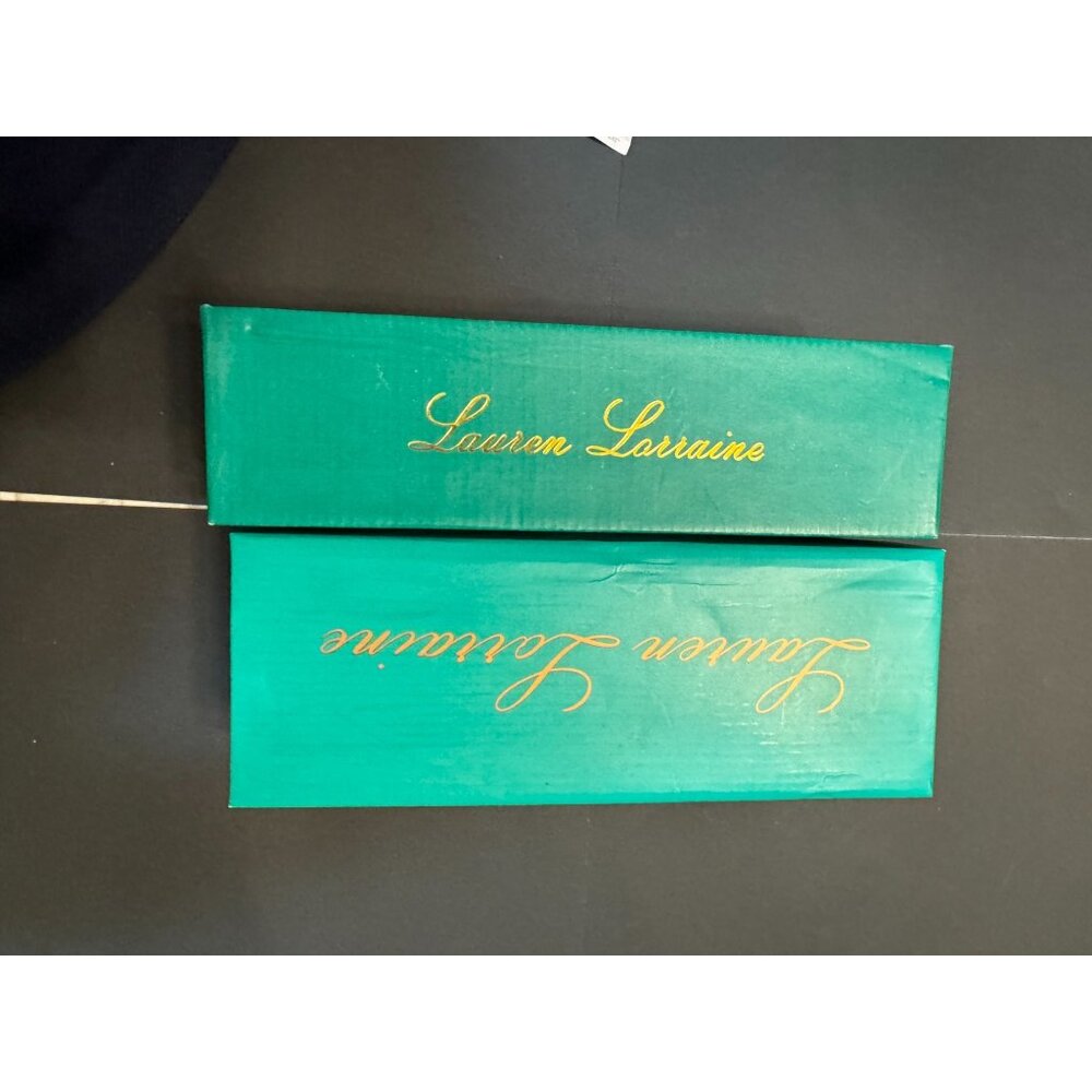 Lauren Lorraine 2 Pack Womens Sandals Tampa Clear & Jade Black Size 10 - Picture 5 of 8